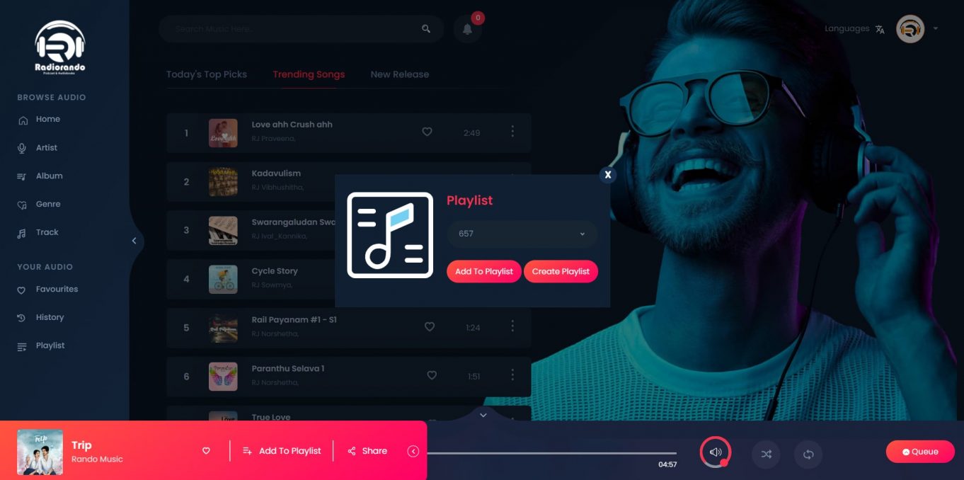 Web & mobile Application Development for Media and Podcasts