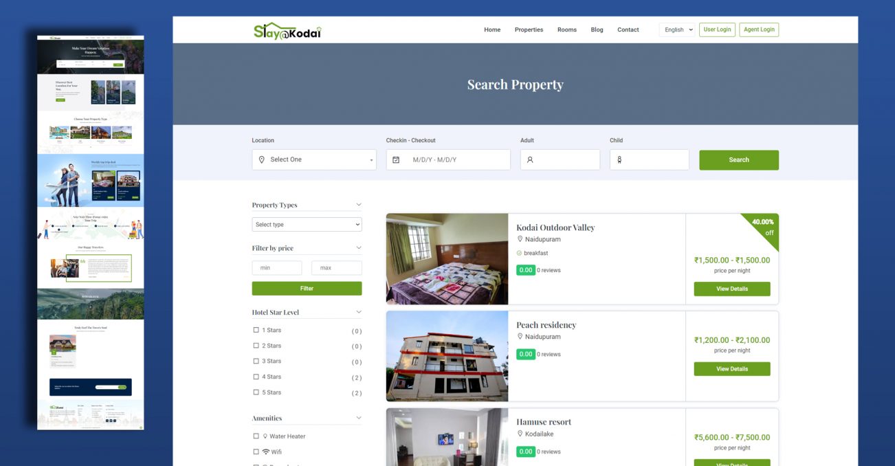 Hotel Booking Multivendor Application