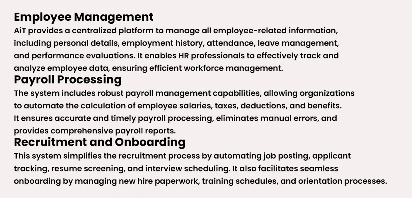 HRMS - Human Resource Management System by AURORA iTech