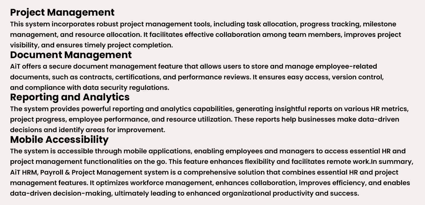 HRMS - Human Resource Management System by AURORA iTech